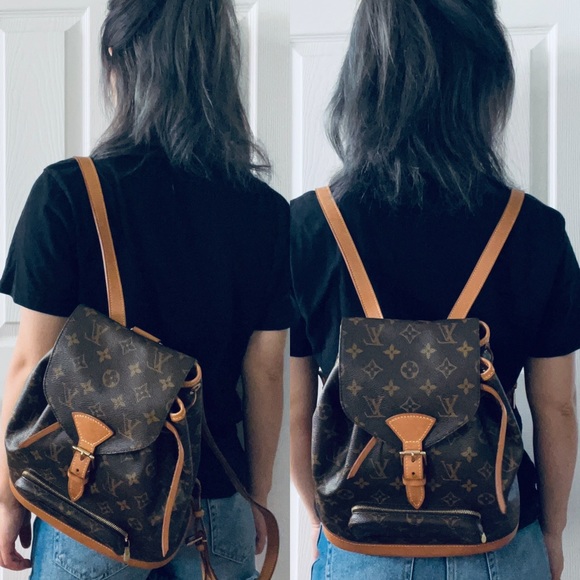 ❌SOLD❌Authentic Louis Vuitton monogram Montsouris MM backpack - Picture 3 of 16
